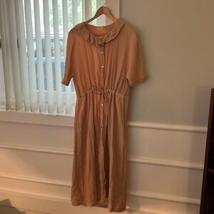 Poudre Organic Camarine French Dress Peach 👗